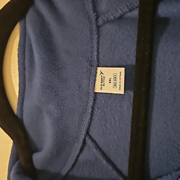 Teal Blue Fleece Old Navy Active Zipper Jacket Size XXL - Picture 7 of 10
